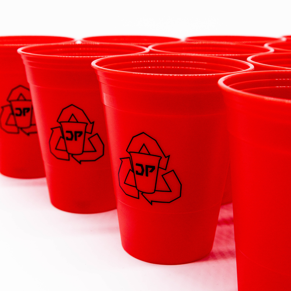 Bierpong Set - FIRE RED