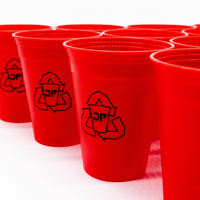 JustPong Bierpong Becher FIRE RED