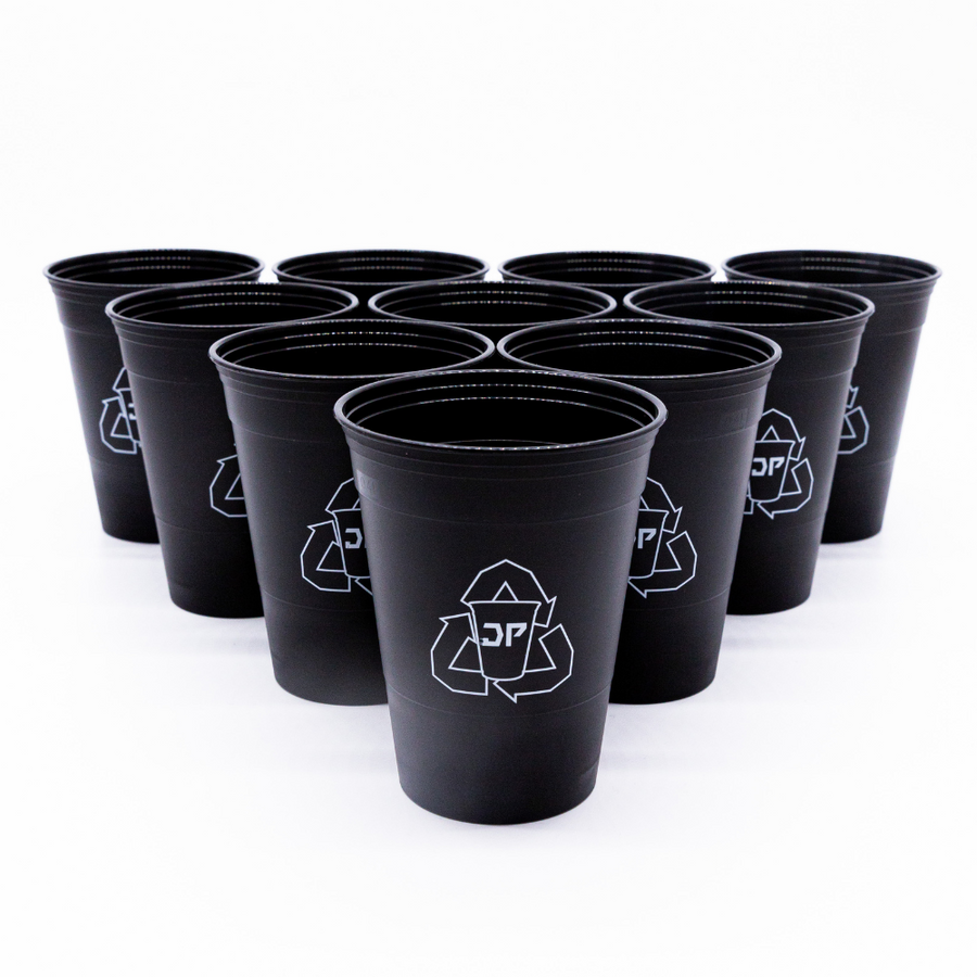 JustPong Bierpong Becher DEEP BLACK